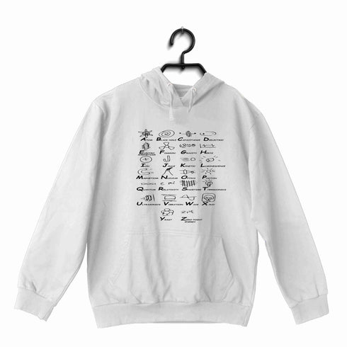 Nerd Physics PHYSICS - ATOZ UNISEX HOODIE Sweatshirts